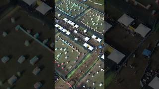 World Cup paintball Drone shot of pro field paintball airsoft outdoors [upl. by Nyleaj153]