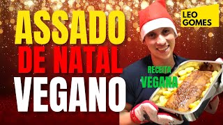 RECEITA DE ASSADO VEGANO  SEM GLÚTEN PRATO PARA O NATAL [upl. by Marmion129]