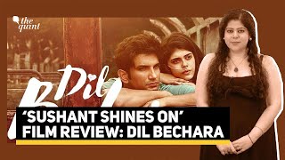 Dil Bechara Review  Rj Stutee Tells Why Sushant Singhs Last Film Is A Difficult Watch  The Quint [upl. by Iredale]