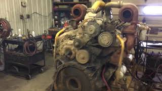 DETROIT DIESEL 16V92TT RUN TEST 11818 [upl. by Adnocahs279]