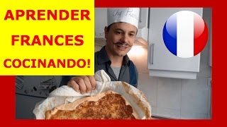 APRENDER FRANCES COCINANDO  LA QUICHE EN 2 MIN [upl. by Retxab75]