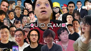 SQUID GAME 30 YOUTUBER MEGA COLLABORATION WKWK Crab Game 3 SUB INDO Colab Paling Rame Wkwk [upl. by Eserahs519]