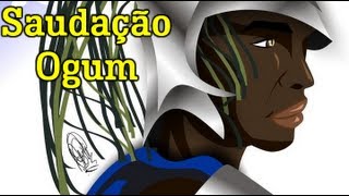 Ponto Saudação à Ogum Umbanda com letra [upl. by Chang310]