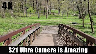 Samsung Galaxy S21 Ultra Camera  Stunning 4K Video Footage Settings To Use For Best Video [upl. by Anicnarf886]