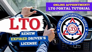 LTO Drivers License Renewal l CDE l ONLINE APPOINTMENT l LTO PORTAL 2023 Part1 [upl. by Einahets724]