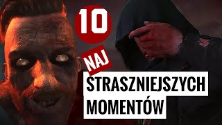 10 NAJSTRASZNIEJSZYCH MOMENTÓW W WIEDŹMINIE [upl. by Wilkey]