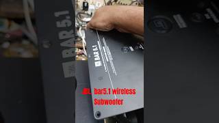 JBL Bar51 wireless subwoofer repair Mrservice shorts [upl. by Nwadal]