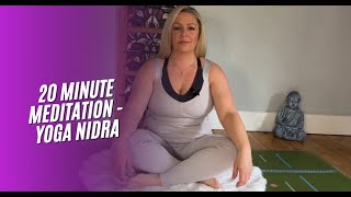 20 MINUTE MEDITATION  Yoga Nidra [upl. by Otrevogir839]