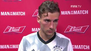 Leon Goretzka FIFA Man of the Match  Match 14 Germany v Mexico [upl. by Dygall]