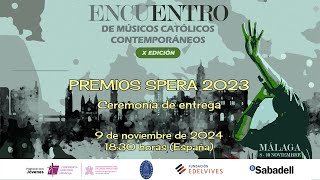 Premios Spera 2023  Ceremonia de entrega [upl. by Einaffyt]