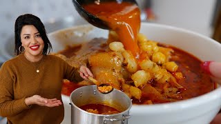 How to Make POZOLE ROJO The BEST Step By Step Recipe  All the Secret TIPS Youll EVER Need [upl. by Melliw250]