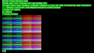 Introduction To My Hobby Operating System  osdev 1 [upl. by Erreipnaej]