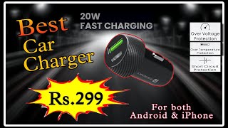 Best Car Charger Under Rs500  Best carcharger For iPhone [upl. by Heshum925]