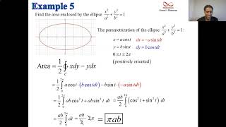 Greens Theorem used to Find Area and used on a Nonclosed curve question [upl. by Wake]