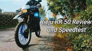 Wie gut ist ein 20 Jahre altes Moped Rieju RR50 bj 2004 entdrosselt [upl. by Gavrah]