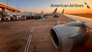 Trip Report  American Airlines Boeing 737800  Economy Class [upl. by Waynant]