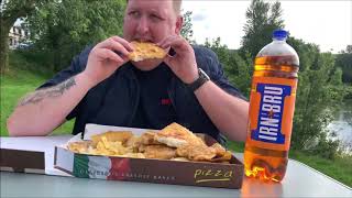 Travelling to Scotland to try a 5400 Calorie Takeaway Munchie Box [upl. by Boaten]