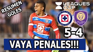 Cruz Azul vs Orlando City  Penales Resumen Hoy  Dieciseisavos De Final  Leagues Cup 2024 [upl. by Annia]