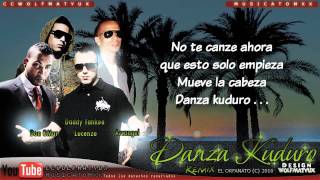 Danza kuduro Remix  Con letra [upl. by Erdah]