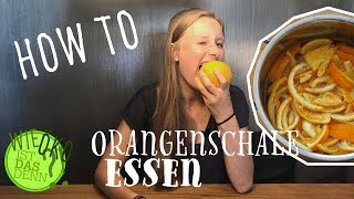 So kannst du Orangenschale essen [upl. by Pesvoh]