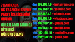 Cihazların Girdiği Siteleri Görüntüleme ARP Zehirleme Bettercap [upl. by Ahsekram]