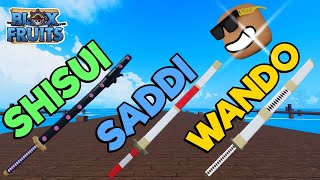 🔥SHISUI  🔥SADDI  🔥WANDO  UPGRADE  Roblox Blox Fruit Türkçe [upl. by Kenton]