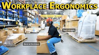 Workplace Ergonomics [upl. by Ellevart]