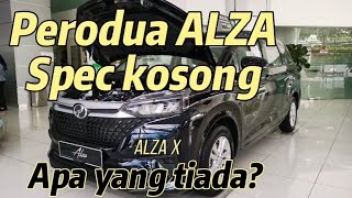 2022 Perodua Alza X yang paling MURAH [upl. by Ysle861]