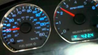 2004 Mustang GT Speedo playing with Nitrous [upl. by Aihsena218]