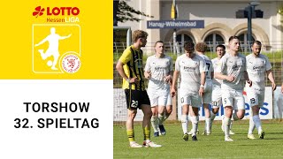 Torshow 32 Spieltag LOTTO Hessenliga 202324 [upl. by Adal]