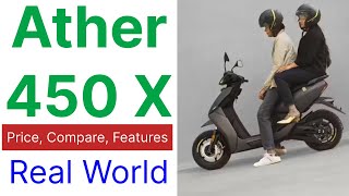 Ather 450X Electric Scooter Old Review Price Compare Features [upl. by Haem]