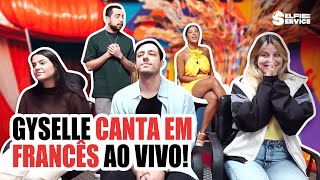 GYSELLE CANTA PARA SABER SE ENTRARIA NO THE VOICE BRASIL  SelfieService [upl. by Ahsata28]