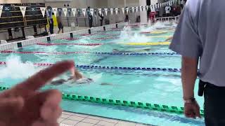 100Fr 予選 増田 令和5年度京都短水路選手権水泳競技大会 [upl. by Ielhsa91]