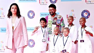 Alia Bhatt And Kapil Sharma Attend HOPE 2023 Cultural Event For Pediatric Cancer Patients [upl. by Etienne]