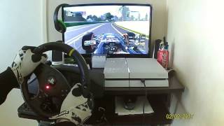 THRUSTMASTER T80  Teste F1 2016  sur PS4 [upl. by Nevear]