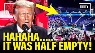 Trump SUFFERS HUMILIATION with EMPTY CROWD at Speech [upl. by Hotchkiss604]