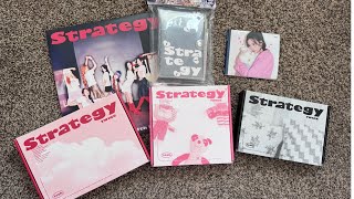 TWICE Strategy Target Album Unboxing [upl. by Cheri]