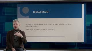 Legal English – prof Charles Szymanski [upl. by Ayekahs224]