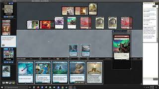 Modern Mono Blue Belcher  Magic the Gathering vod1 [upl. by Sirdna457]