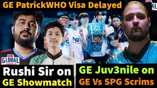 GE Coach Juv3nile On GE Vs SPG Scrims Loss GE Showmatch PatrickWHO Visa 🤔 [upl. by Anissa]