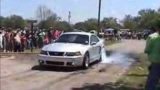 Insane Ford Mustang burnout 54 million views [upl. by Latvina]