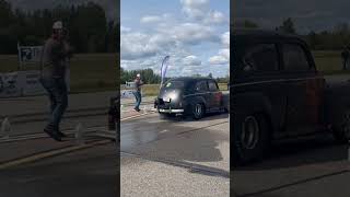 Smokey af at the outlaw throwdown in Bigfork today OutlawEdge dragrace race burnout fire [upl. by Lisha]