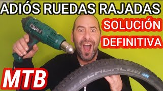 ADIÓS CUBIERTAS RAJADAS MTB Solución [upl. by Enaed]