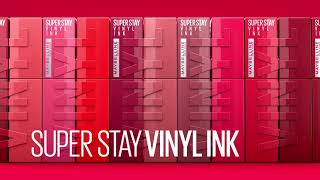 Rossetto a lunga tenuta con effetto vinilico Super Stay Vinyl Ink di Maybelline New York [upl. by Chapell]