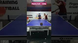 pingpong drill training estafet footwork [upl. by Cand512]