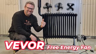 DIY Super Radiator With Vevor Diesel Heater And Free Energy Fan  How to fix error code 8 for free [upl. by Lilli]