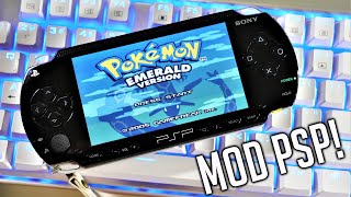 How to Hack PSP 1000 amp 2000  EASY Tutorial 2020  Custom Firmware to Run Homebrew  CFW 660 PRO C2 [upl. by Ryle373]