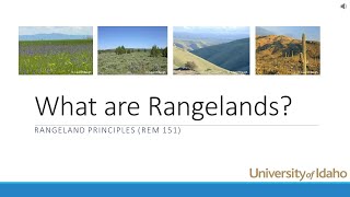 What are Rangelands [upl. by Attezi]