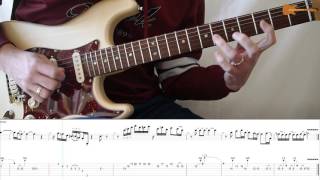 Jeff Beck Blow By Blow Era Style Solo With Downloadable Tab And Backing Track [upl. by Cornwall]