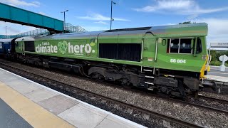 Train spotting at Barnetby Station 362024 [upl. by Letch]